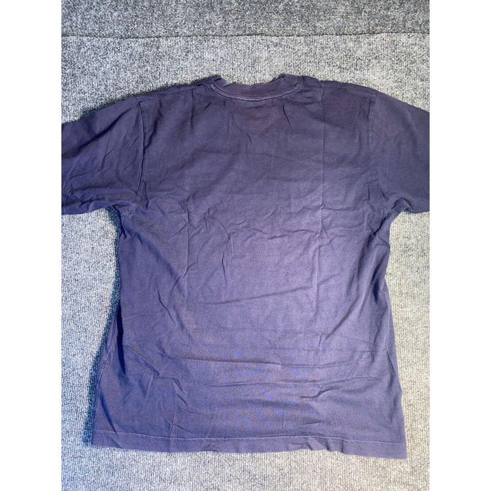 Champion Tee Shirt Mens Medium Navy Authentic Athletic Apparel V‎ Neck Pullover - Picture 2 of 6